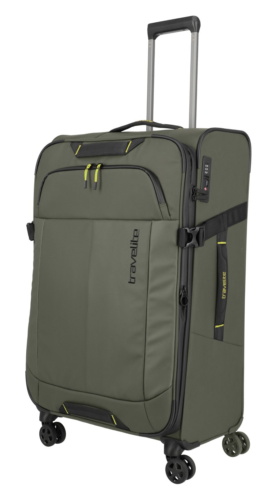 Cestovní kufr Travelite Briize 4w L 91049-86 86 L khaki