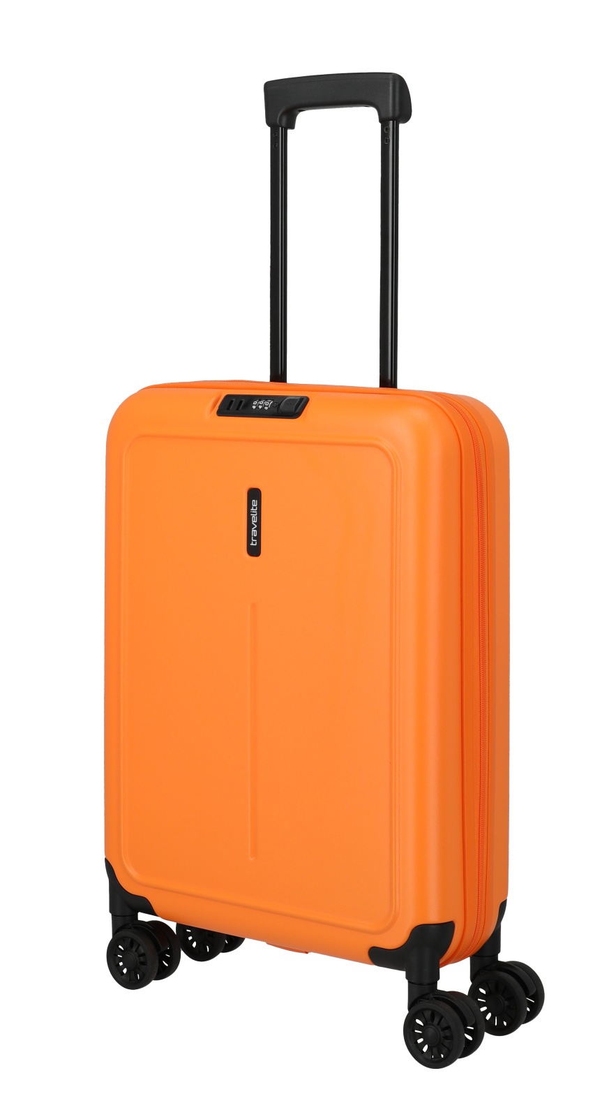 Cestovní kufr Travelite Basics 4W S skládací 70547-87 26 L oranžová