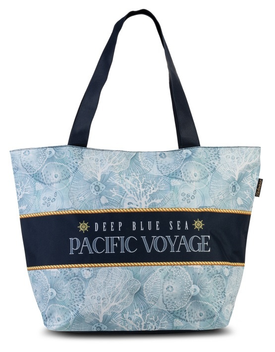 Plážová taška Fabrizio Pacific voyage 50442-4400 31 L modrá