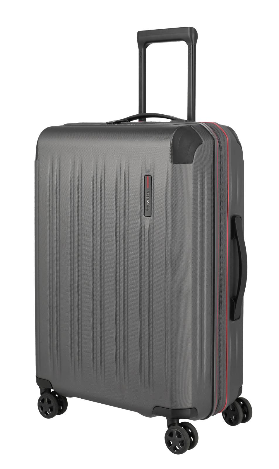 Cestovní kufr Travelite Dynamiic 4W M 7000148-04 69 L antracitová