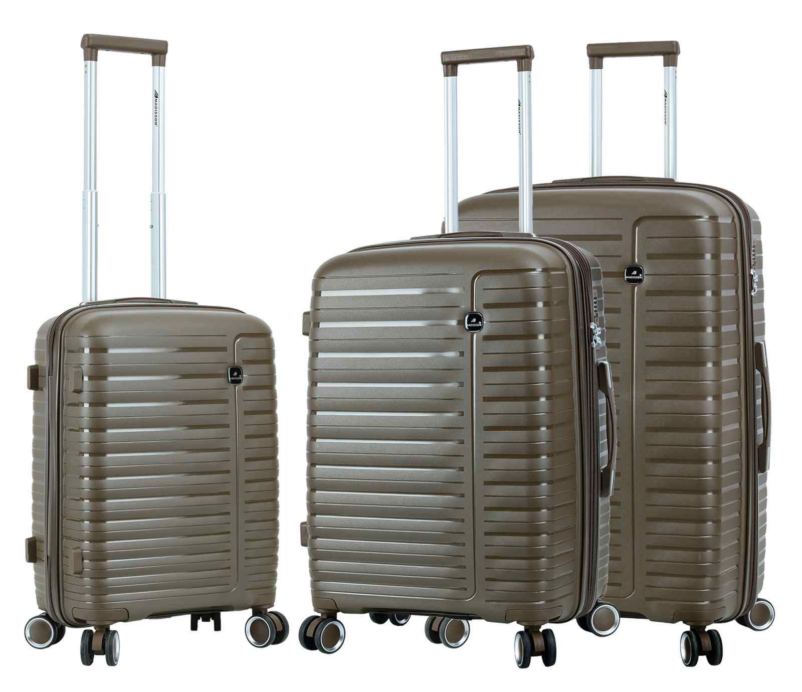 Cestovní kufry set 3ks Madisson Linea EXP S,M,L
