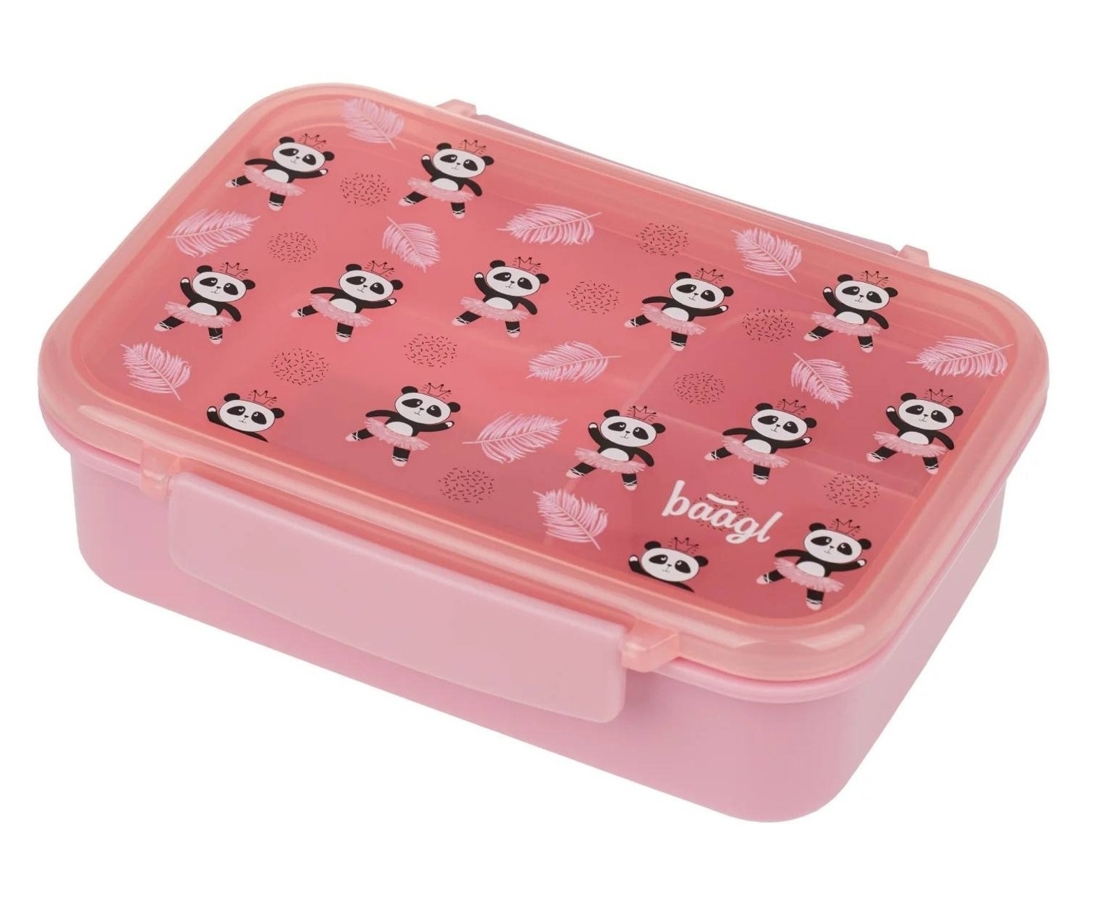 Levně BAAGL Box na svačinu s příhrádkami Panda