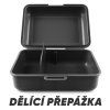 Černý box na svačinu technic A-3370 - druhý obrázek