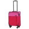 168118 4 cestovni kufr travelite neopak 4w s red pink