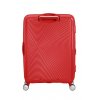 174880 15 cestovni kufr american tourister sound box m exp cervena
