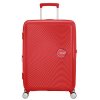 174880 18 cestovni kufr american tourister sound box m exp cervena