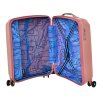 190078 4 cestovni kufr dielle 4w s pink