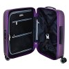 170155 11 cestovni kufr march beau monde s purple metallic