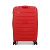 190927 7 cestovni kufr snowball ultra 4w m red