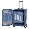 174517 10 cestovni kufr titan prime 4w m modra