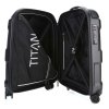 190153 3 cestovni kufr titan shark skin 4w s black