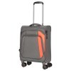 March 15 Seychelles 4 Rollen Kabinentrolley S 52 cm erw USB grey 2855 08 52 2