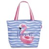 Plážová taška Fabrizio Flamingo