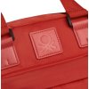 28406 6 batoh delsey benetton color block b0376461004 cerveny 07