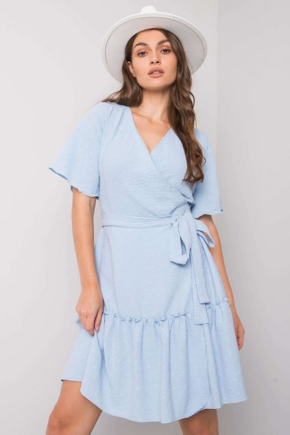 Bavlněné šaty Dalma modré