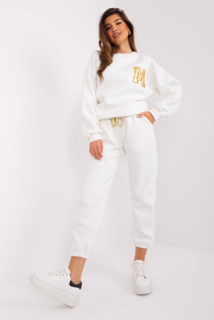 Tepláková souprava City femme bílá (Velikost UNI)