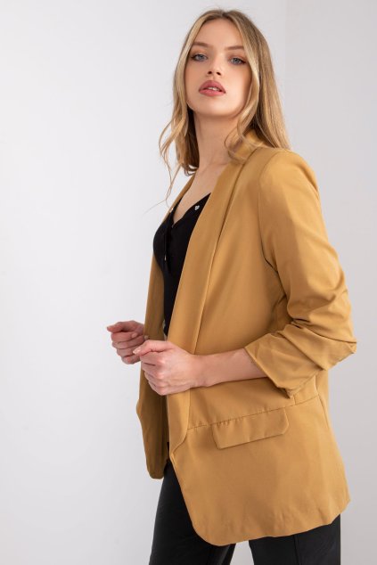 Dámské sako Mona  zlaté (Velikost S)