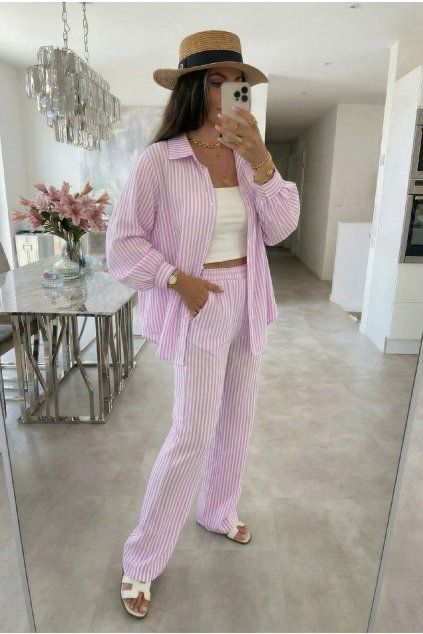 set long stripes pink (1)