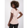 Dámské tričko s výstřihem Ariel béžové