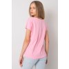 Dámské tričko s výstřihem Ariel růžové