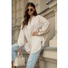 Oversize mušelínová košile Chloe béžová