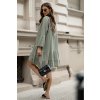 Mušelínové šaty Melisa khaki