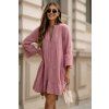 Mušelínové šaty Melisa dusty pink