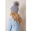 Zimní čepice Merry světle šedá