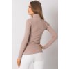 Tričko s dlouhým rukávem tmavě béžové (Velikost S/M)