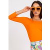 Tričko s dlouhým rukávem oranžové (Velikost XS)