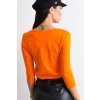 Tričko s dlouhým rukávem oranžové (Velikost XS)