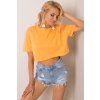Dámské tričko s krátkým rukávem oranžové (Velikost S)