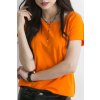 Dámské tričko s krátkým rukávem oranžové (Velikost XL)
