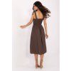 Šaty Calia tmavě hnědé (Velikost UNI)
