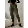 Dámské kalhoty Como khaki dark