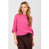 Svetřík s 3/4 rukávy tmavě růžový (Velikost UNI)