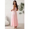 Mušelínové šaty Rosie candy pink