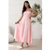 Mušelínové šaty Rosie candy pink