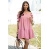 Mušelínové šaty Aurelia dusty pink