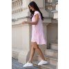 Mušelínové šaty Maude candy pink