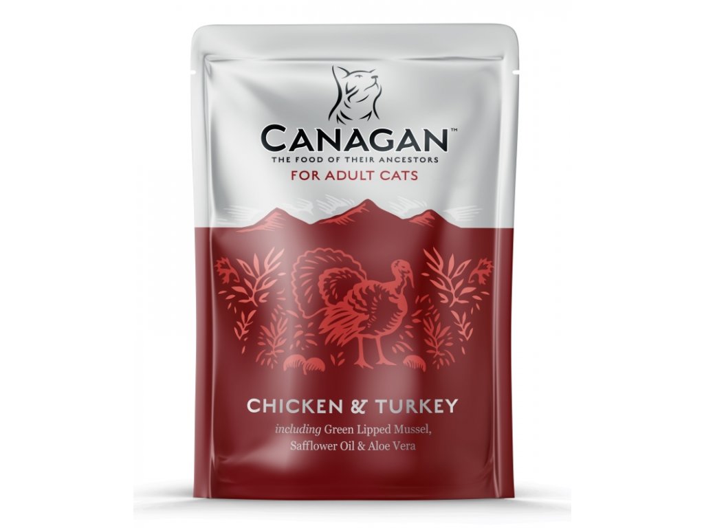 Canagan Cat kaps. Adult kuře a krůta 85 g