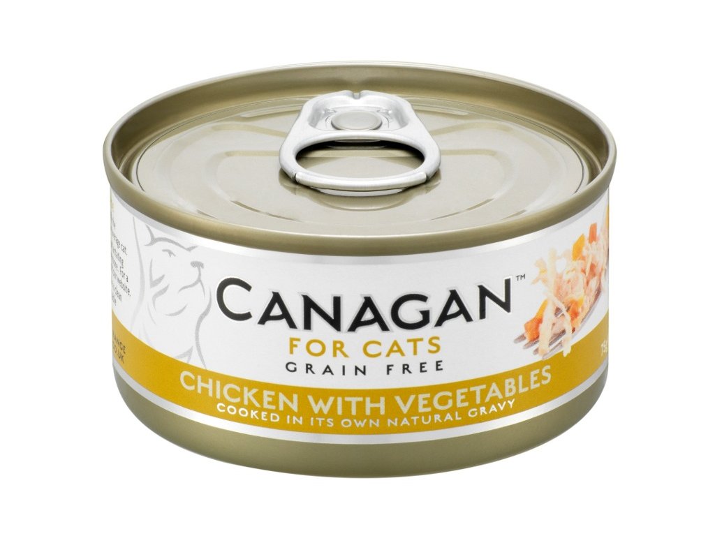 Canagan Cat konz. Kuře se zeleninou 75 g