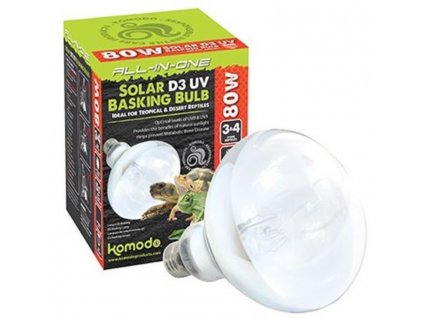 Žárovka all in one Solar D3 UV Basking Komodo 80W