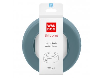 WAUDOG Silicone No Splash miska 0,75 l šedá