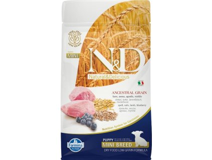N&D Low Grain Puppy Mini Lamb & Blueberry 0,8 kg