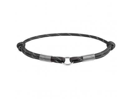 WAUDOG Cord obojek na známku černý