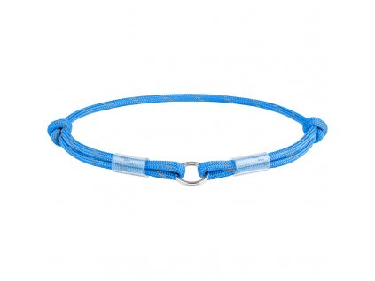 WAUDOG Cord obojek na známku modrý