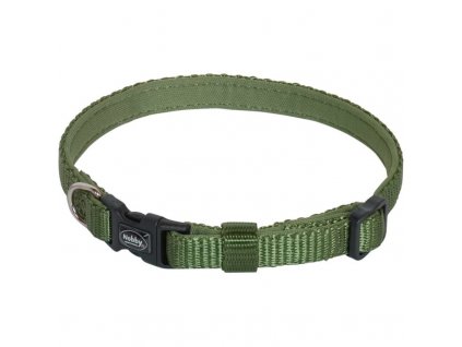 Nobby obojek s neoprenem 1 x 13 20 cm tm. Zelený