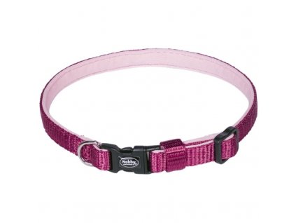 Nobby obojek s neoprenem 1 x 20 35 cm růžový