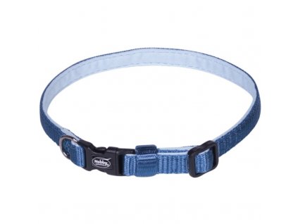 Nobby obojek s neoprenem 1 x 20 35 cm sv. modrý